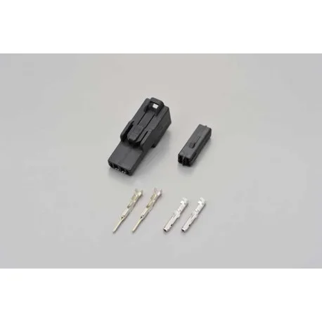 2-PIN SOCKET SET BLACK KAWASAKI TURN SIGNALS