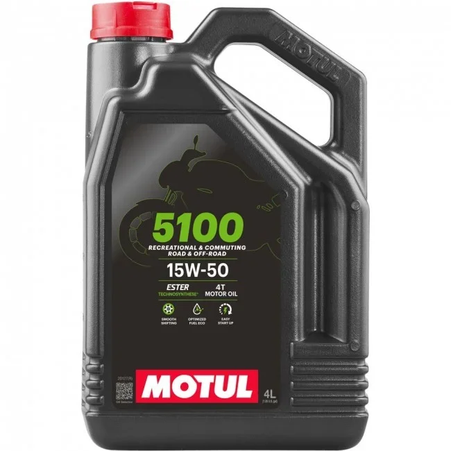 5100 4T 15W50 – 4 LITRES