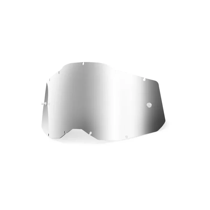 AC2/ST2 Masque Cross enfant écran – Iridium argent