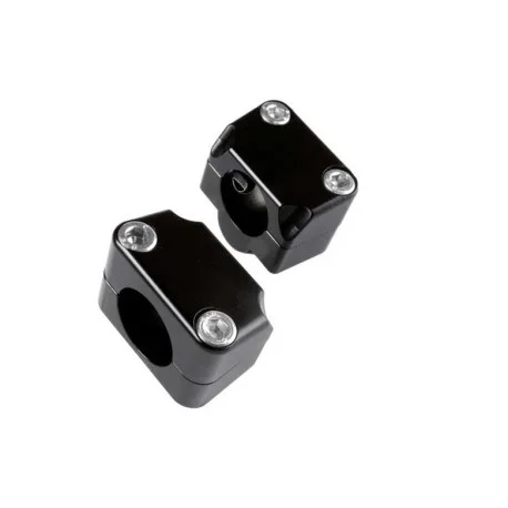 Accossato risers kit + 28 mm and conversion kit for handlebar Ø22mm – Ø28.5mm
