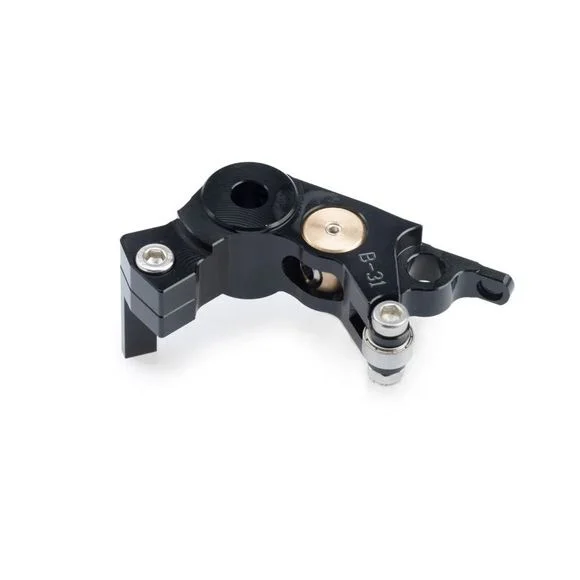 Adaptateur levier Puig pour Levier de frein 2.0 ou 3.0 – Noir Ref : 5452N