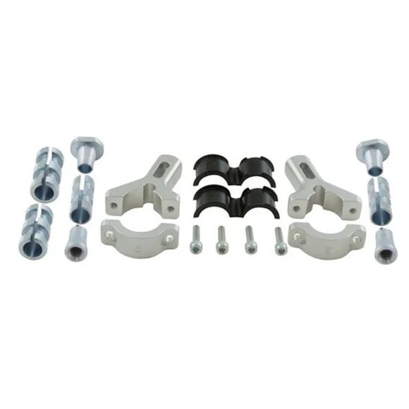 Adaptateur Protège-main R-tech kit montage rigide pour guidon Universel – Noir Ref : RTH0602 / RKITMOUNT005