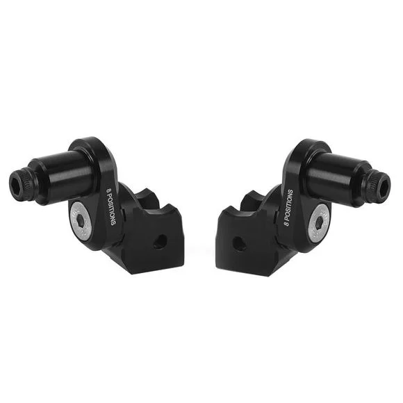 Adaptateur repose pied Rizoma Pilote pour repose-pieds Pro, B-pro et street – Noir Ref : RZ0049 / PE715B