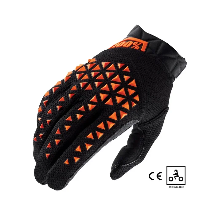 Airmatic Gants Cross certifié CE noir/orange