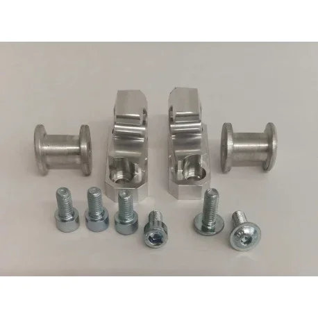 Aluminum inserts for seat