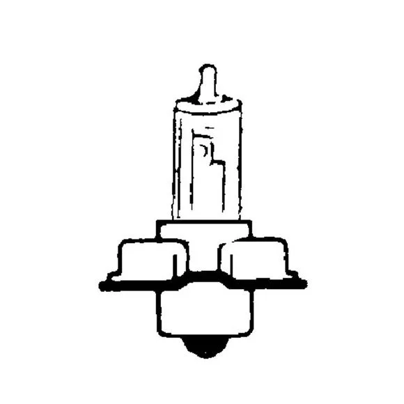 Ampoule Hert HALOGENE 6V-15W PX13.5S Universel Ref : 201675