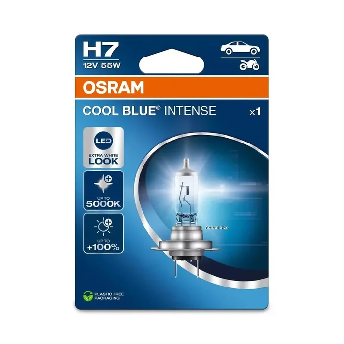 Ampoule OSRAM Cool Blue Intense H7 12V/55W – X1