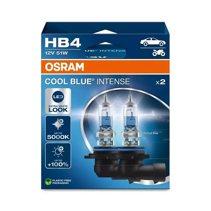 Ampoule OSRAM Cool Blue Intense HB4 12V/51W – x2