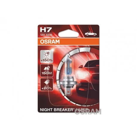 Ampoule OSRAM Night Breaker Laser H7 12V 55W – x1