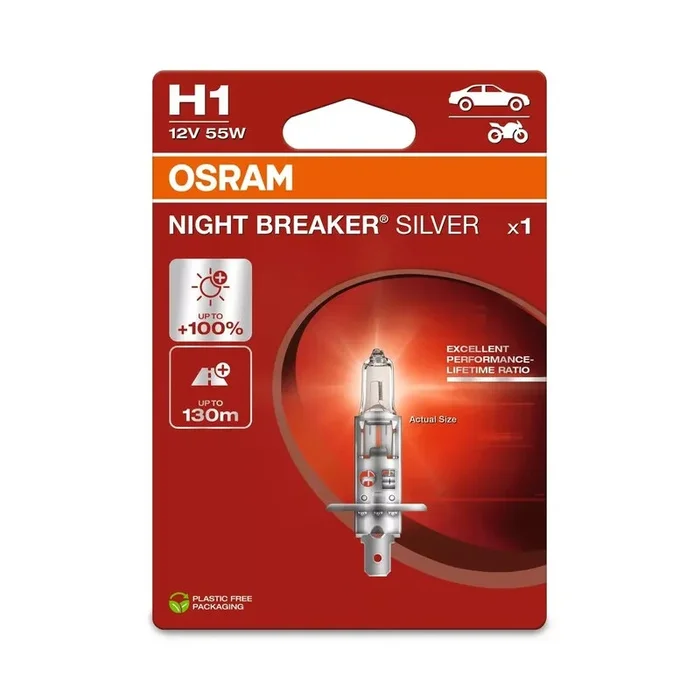 Ampoule OSRAM Night Breaker Silver H1 12V /55W – X1