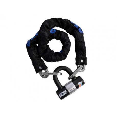 Antivol chaine OXFORD HD 1m x 9,5mm