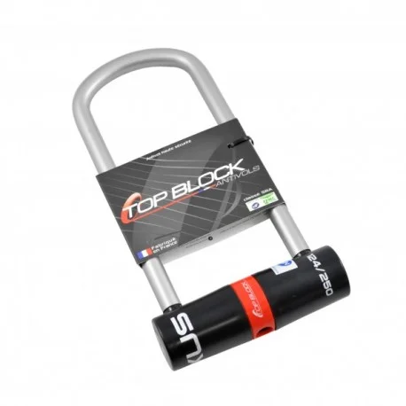 Antivol moto TOP BLOCK NEXUS 124/250 homologue classe SRA