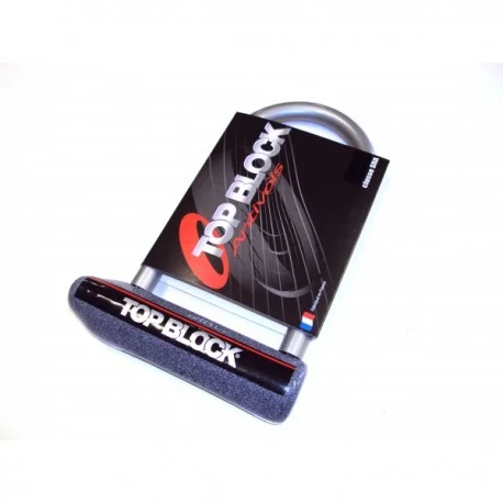 Antivol moto TOP BLOCK SILVER 16/310 entraxe 104 homologue classe SRA