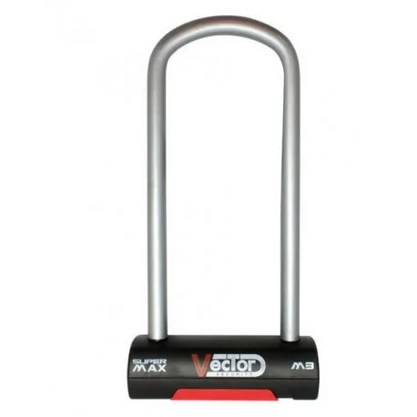 Antivol moto U homologue VECTOR Super MAX M3 108x270mm