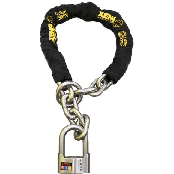 Antivol XENA U 69 MM SRA + CHAINE 120 CM LASSO Universel Ref : XSC120L