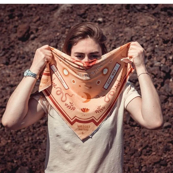 Bandana Wildust MOTO MAKE LIFE EPIC – Jaune / Rouge Ref : WILD0005 / MSSS221