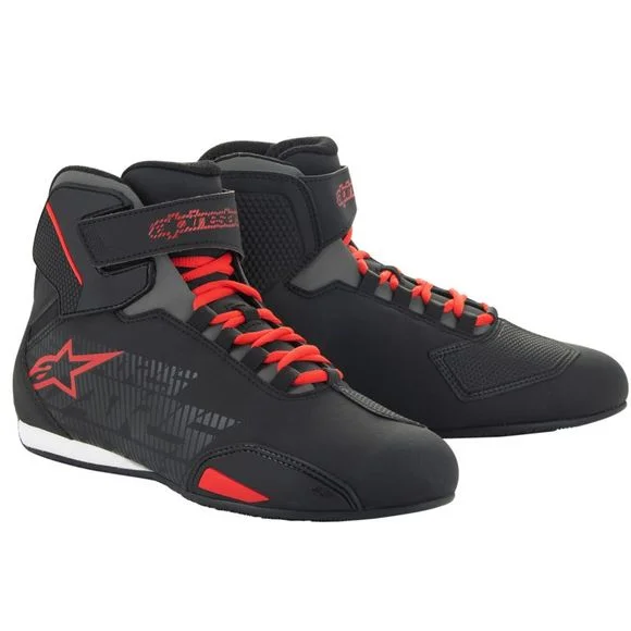 Baskets Alpinestars SEKTOR – Noir / Rouge Ref : AP11725