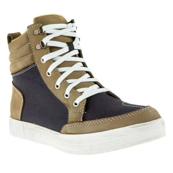 Baskets Helstons OSAKA – Bleu / Marron Ref : HS1179