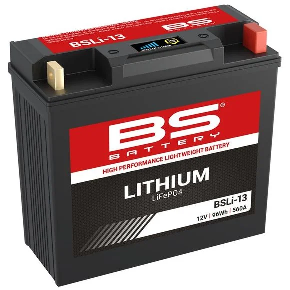 Batterie BS Battery Lithium Ion BSLI-13 (512C16A-3B/51913/51814/52015) Ref : BSB0003 / 1121462