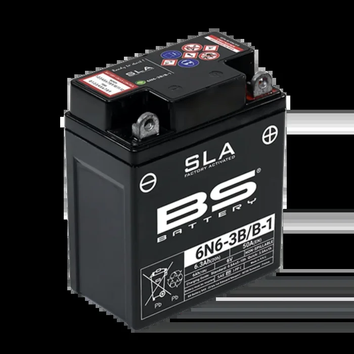 Batterie BS BATTERY SLA sans entretien activé usine – 6N6-3B/B-1