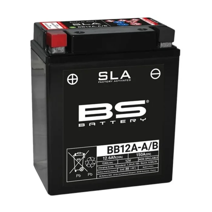 Batterie BS BATTERY SLA sans entretien activé usine – BB12A-A/B FA