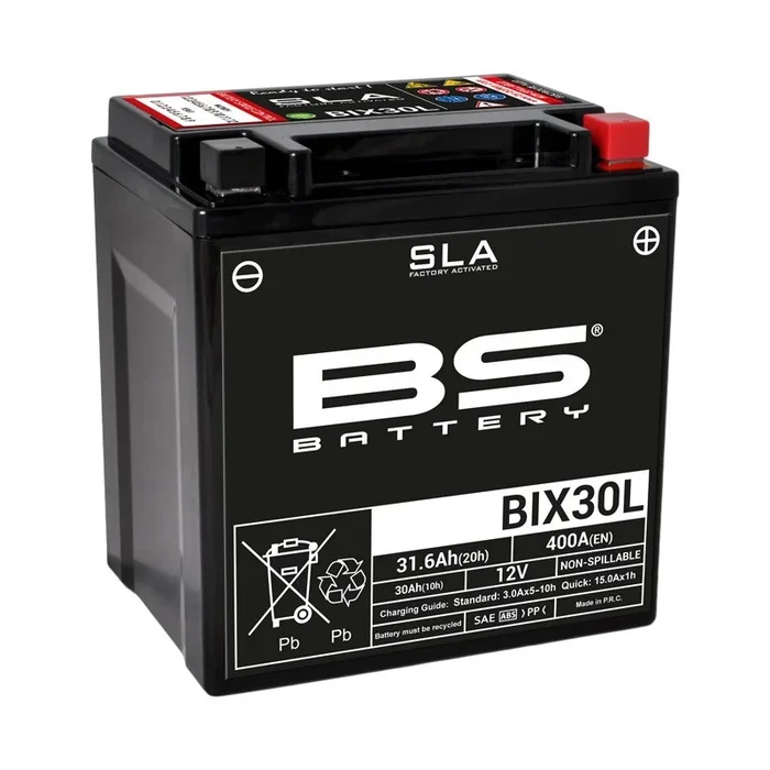 Batterie BS BATTERY SLA sans entretien activé usine – BIX30L