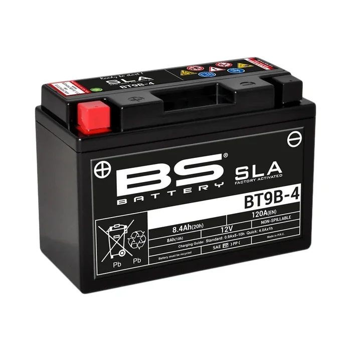 Batterie BS BATTERY SLA sans entretien activé usine – BT9B-4