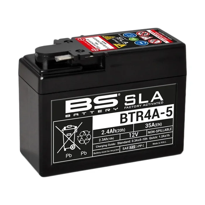 Batterie BS BATTERY SLA sans entretien activé usine – BTR4A-5