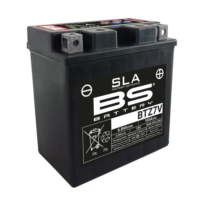 Batterie BS BATTERY SLA sans entretien activé usine – BTZ7V