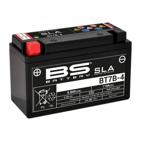 Batterie moto BS BATTERY SLA YT7B-4