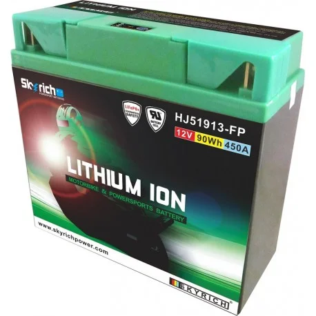 Batterie moto Skyrich LITHIUM ION 12C16A-3B / 51913 / HJ51913-FP