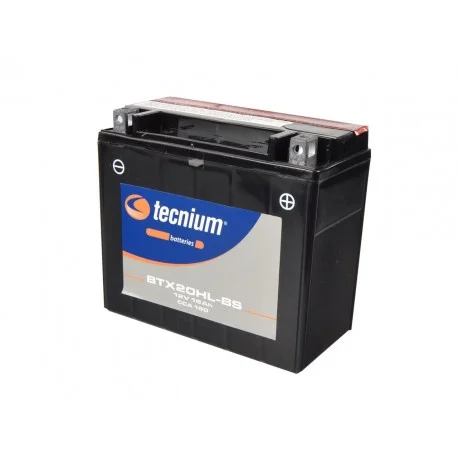 Batterie moto Tecnium 12 volts sans entretien YTX20HL-BS BTX20HL-BS
