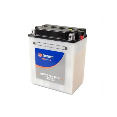 Batterie moto Tecnium 12 volts YB14-B2 BB14-B2