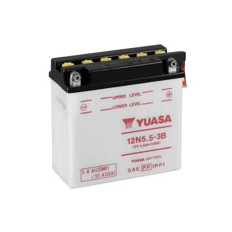 Batterie moto YUASA 12N5.5-3B
