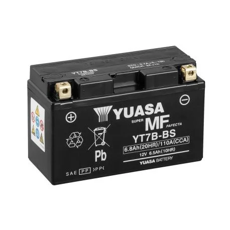 Batterie moto YUASA YT7B-BS