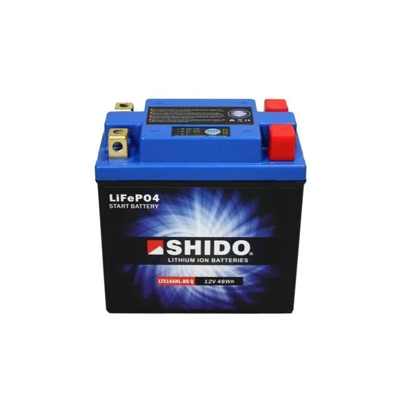 Batterie Shido LTX20-BS Lithium Ion 4 bornes Ref : LTX20-BS Q LION -S-