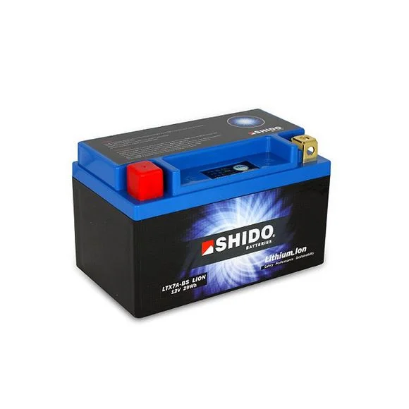 Batterie Shido LTX7A-BS Lithium Ion Type Lithium Ion Ref : LTX7A-BS LION -S-