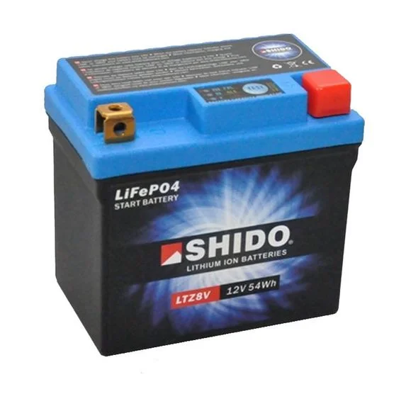 Batterie Shido LTZ8V Lithium Ion Type Lithium Ion Ref : LTZ8V LION -S-