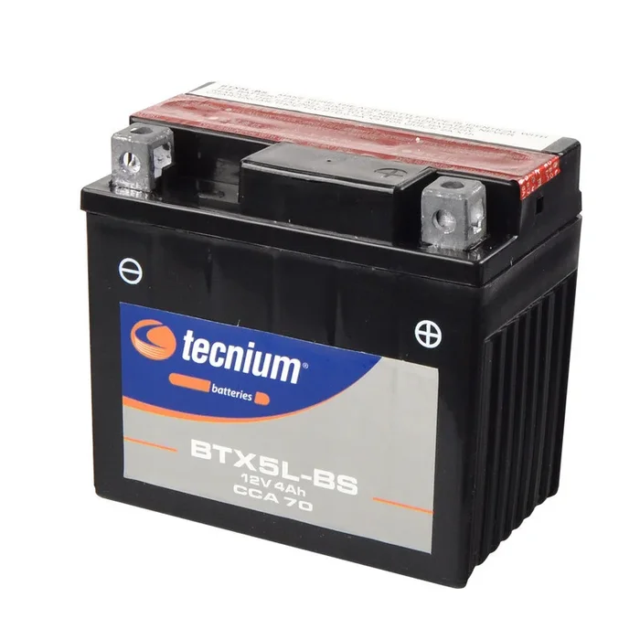 Batterie TECNIUM sans entretien avec pack acide – BTX5L-BS