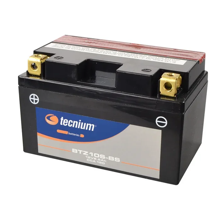 Batterie TECNIUM sans entretien avec pack acide – BTZ10S-BS
