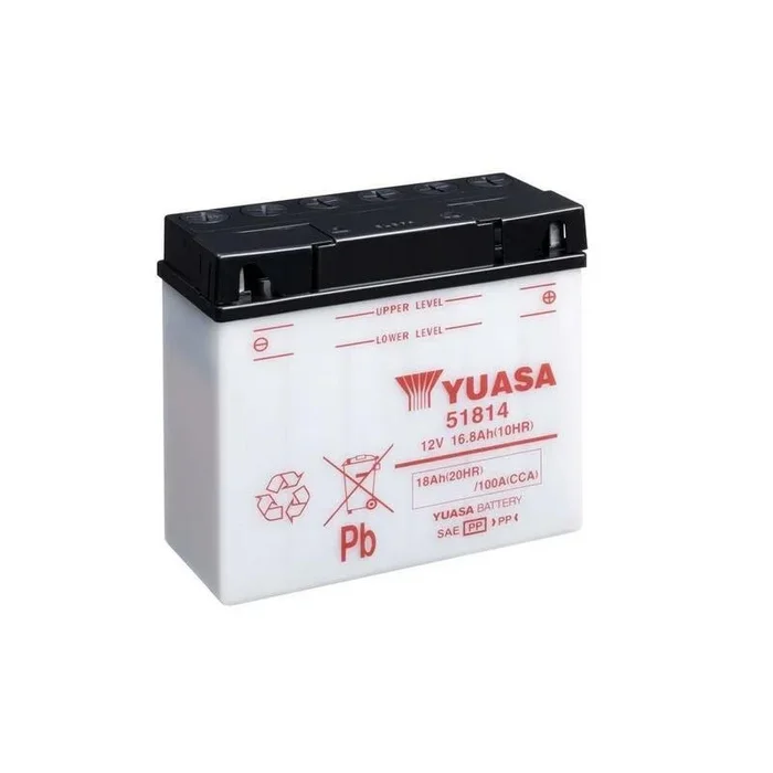 Batterie YUASA conventionnelle sans pack acide – 51814
