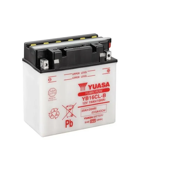 Batterie YUASA conventionnelle sans pack acide – YB16CL-B