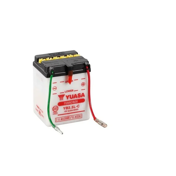 Batterie YUASA conventionnelle sans pack acide – YB2.5L-C
