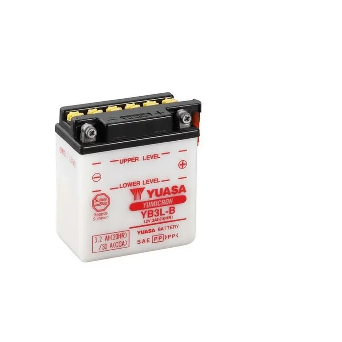 Batterie YUASA conventionnelle sans pack acide – YB3L-B
