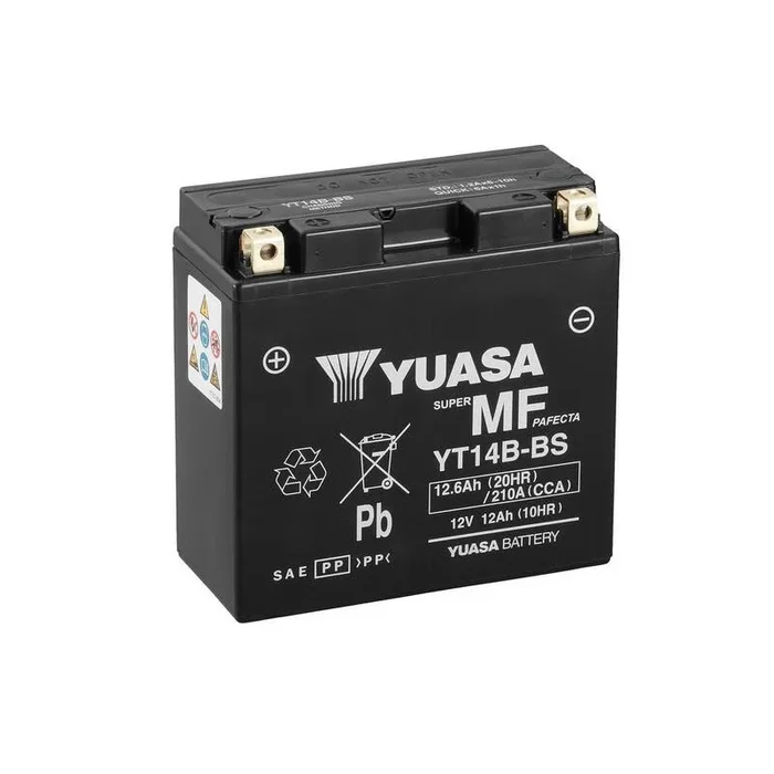 Batterie YUASA sans entretien activée usine – YT14B FA