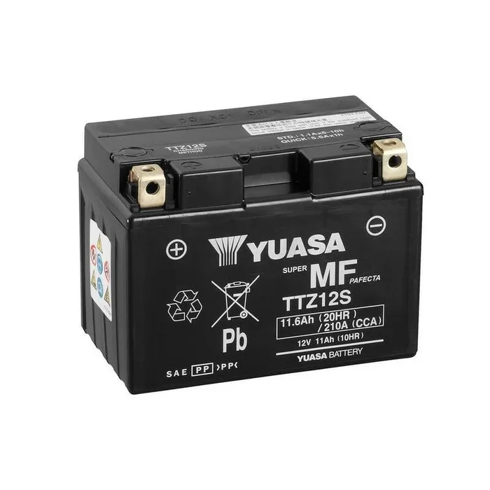 Batterie YUASA sans entretien avec pack acide – TTZ12S