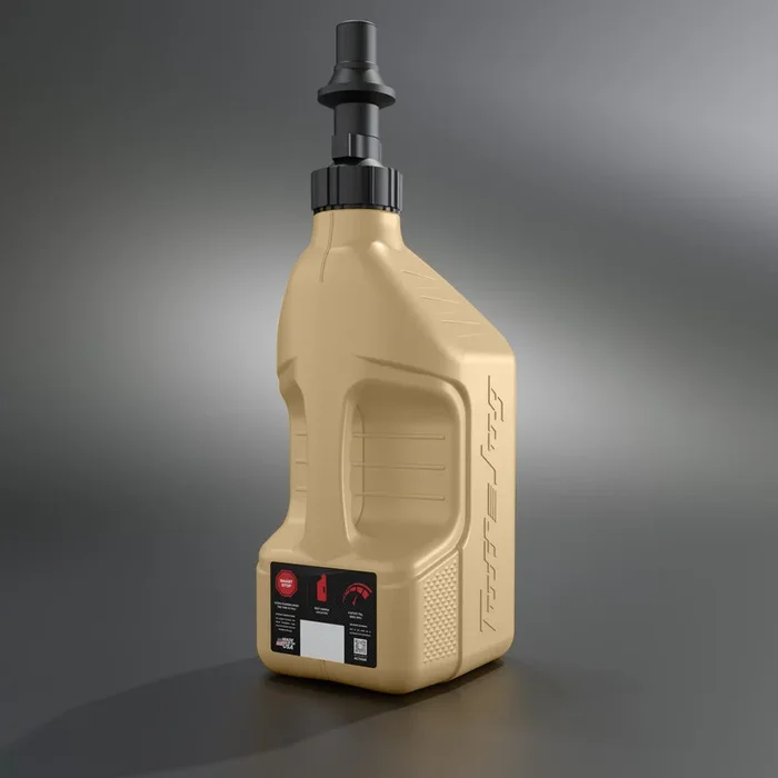 Bidon d’essence TUFF JUG beige avec bouchon Ripper 2.5G/10L