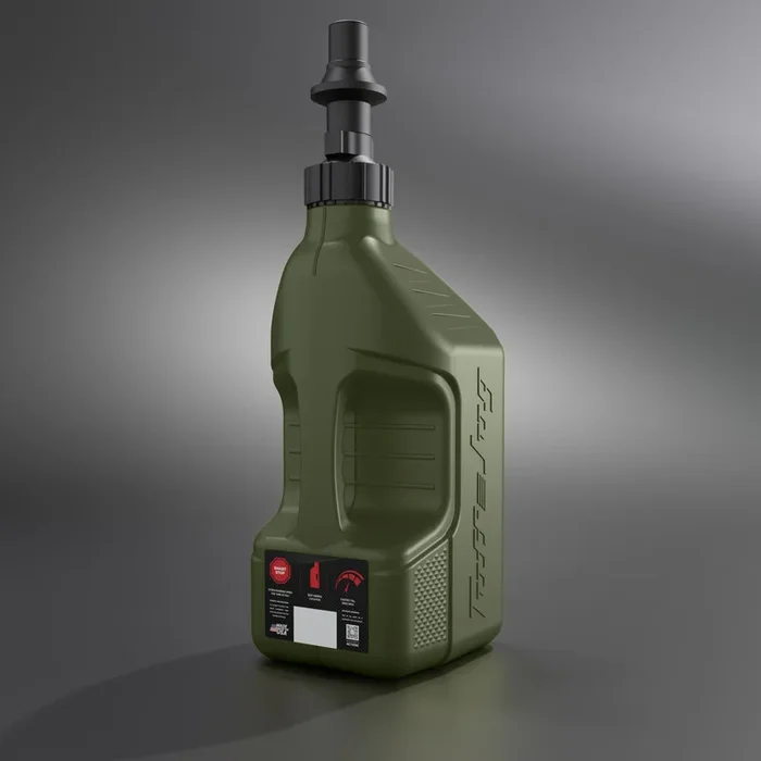 Bidon d’essence TUFF JUG vert forêt avec bouchon Ripper 2.5G/10L
