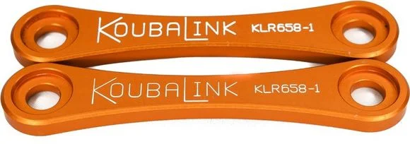 Biellette de suspension Koubalink Kit de rabaissement de selle (31.8 mm) orange Ref : KBK00029A / 1114631
