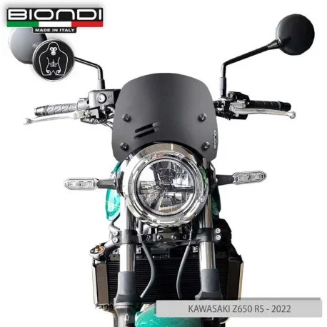 BIONDI SATIN BLACK WINDSHIELD Z650RS